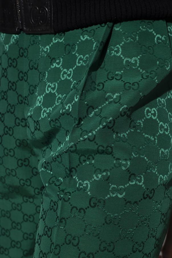 logo-embroidered logo-print track pants - Monogrammed